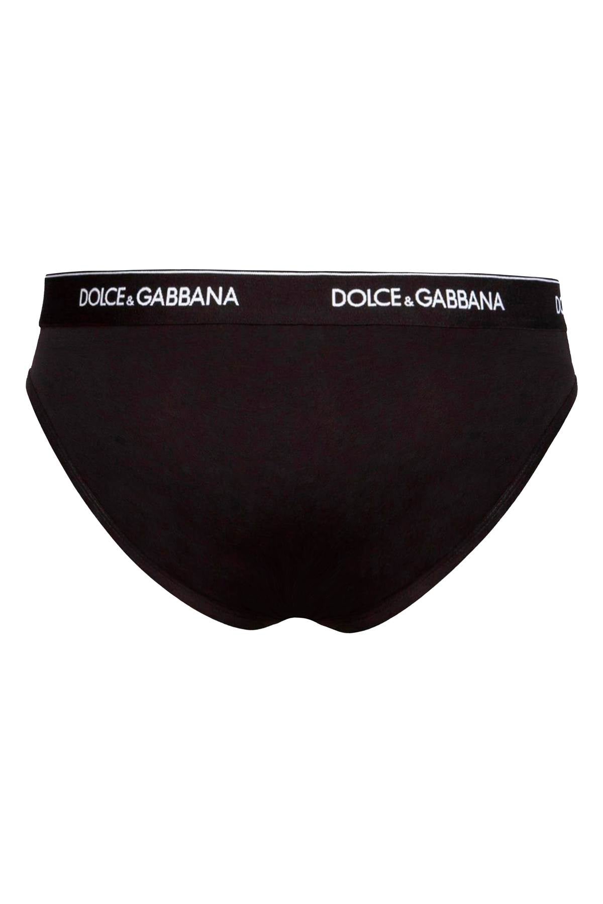 DOLCE & GABBANA Stretch Cotton Bi-Pack for Men - Comfortable Fit