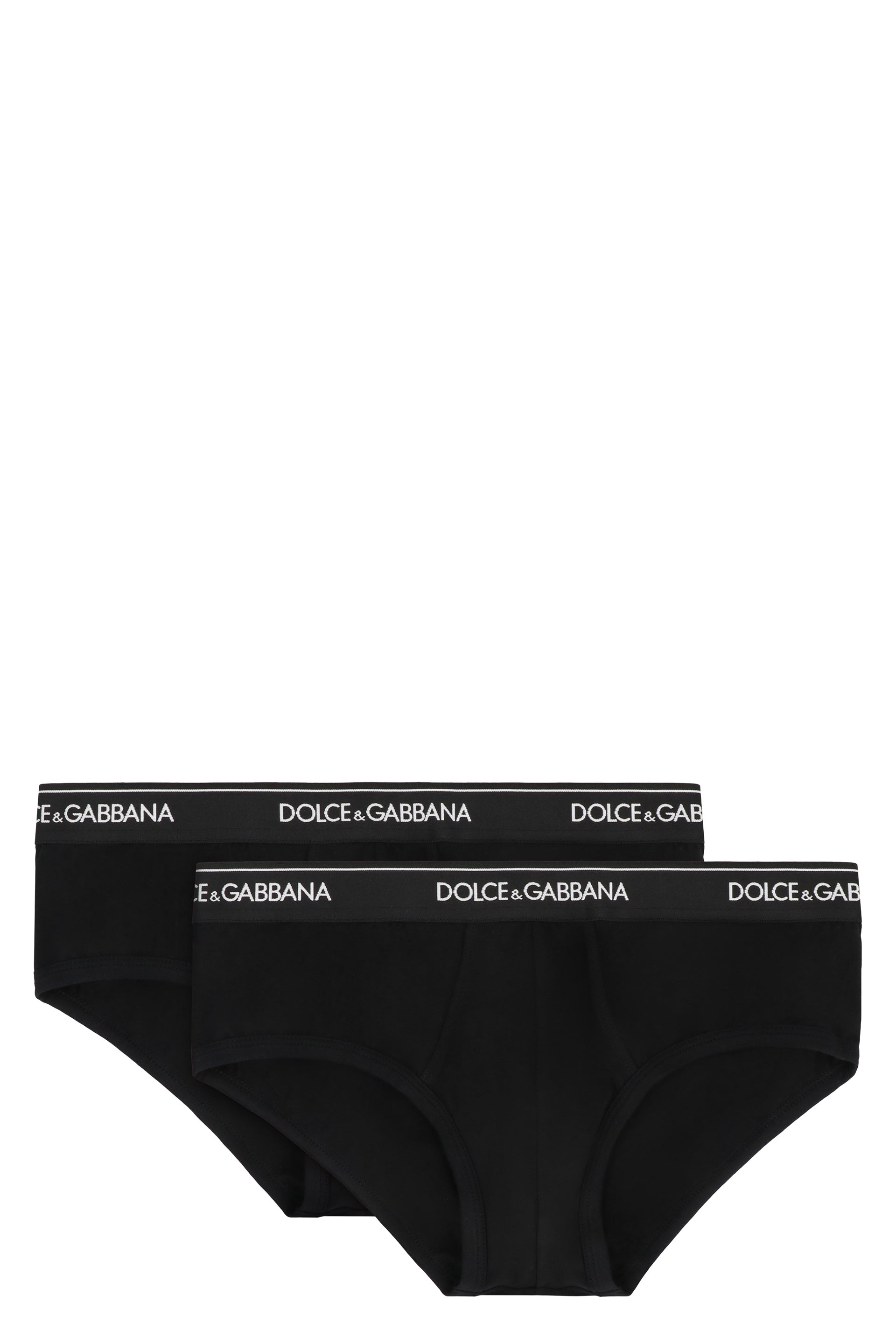 DOLCE & GABBANA Classic Bi-Pack Briefs for Men