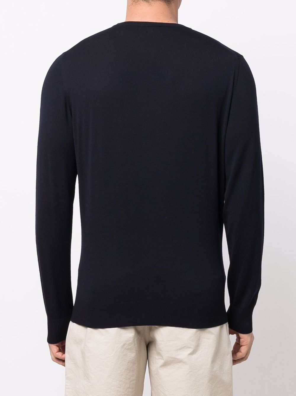COLOMBO Classic Round Neck Sweater for Men - Regular Fit