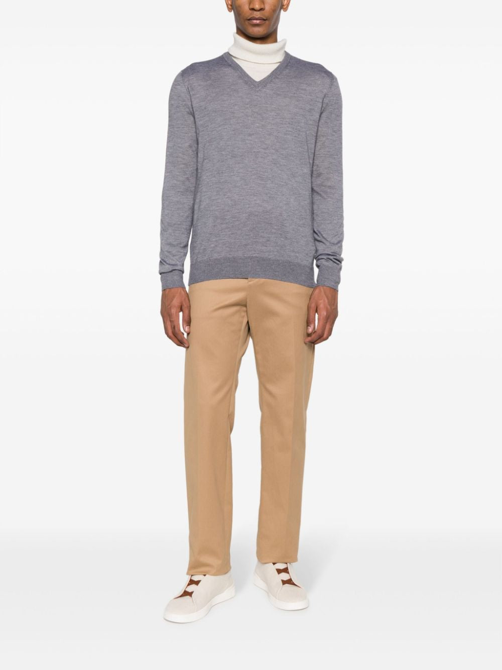 COLOMBO Men's V Neck Sweater - Perfect for FW24