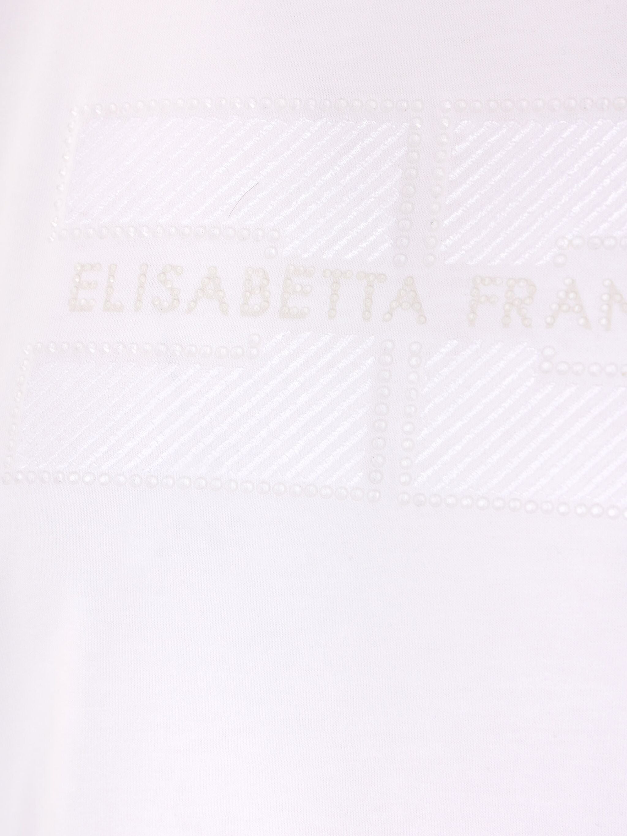 ELISABETTA FRANCHI Embroidered Logo Women's T-Shirt