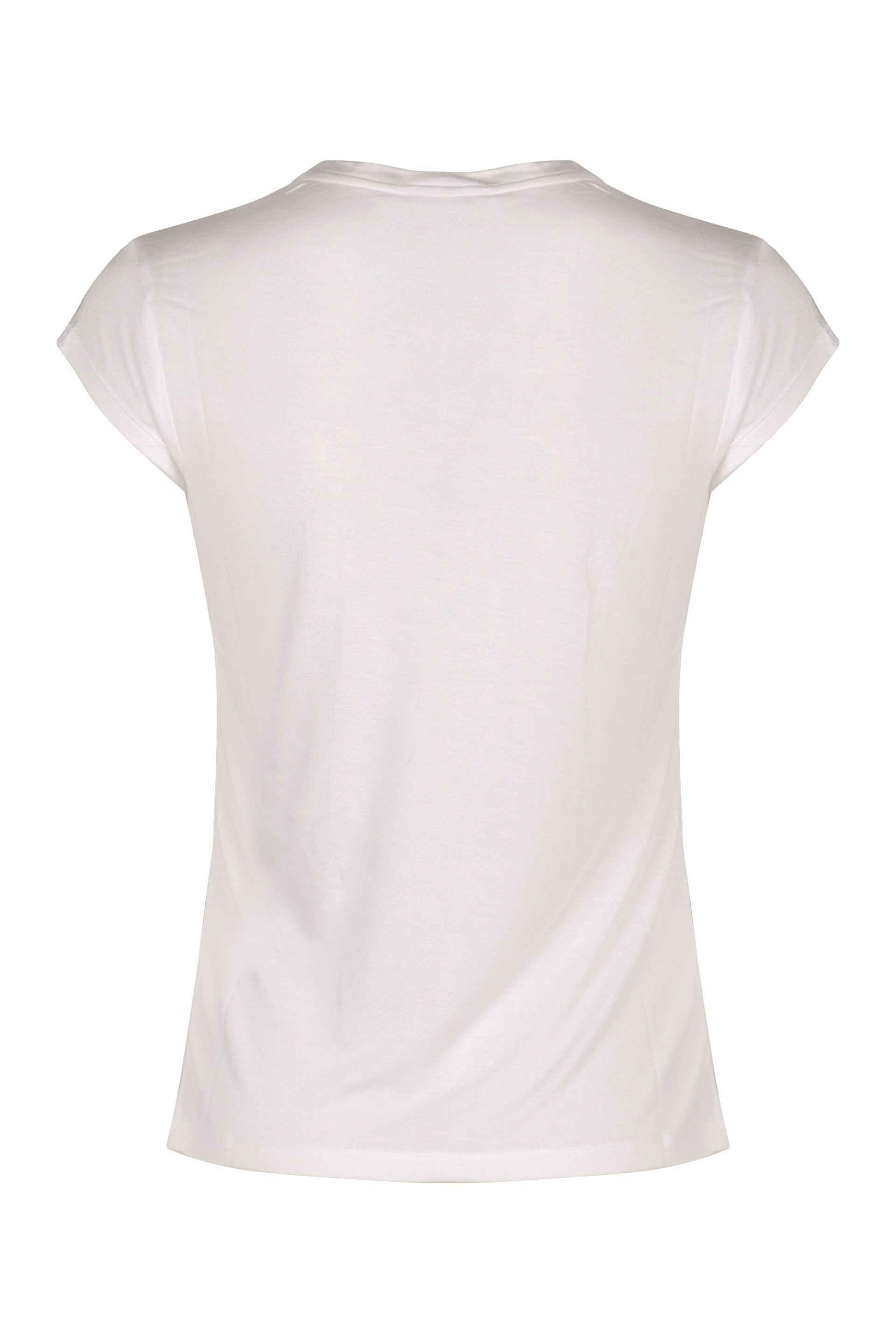 ELISABETTA FRANCHI Women's American Sleeves T-Shirt