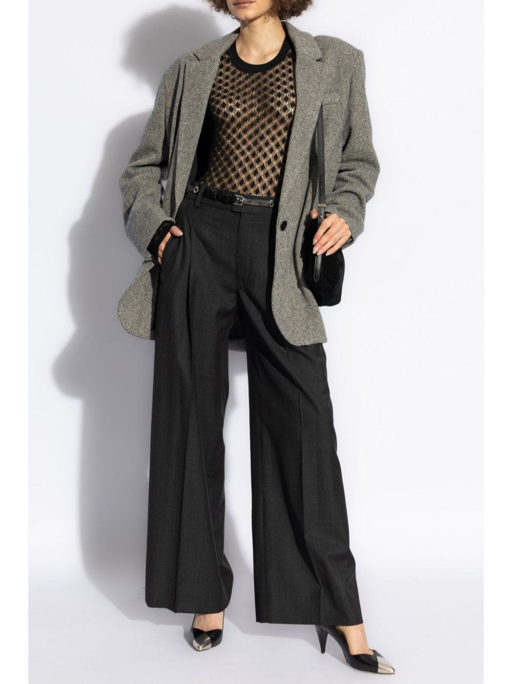 ISABEL MARANT ETOILE Embroidered Wool Blend Cikaito Blazer