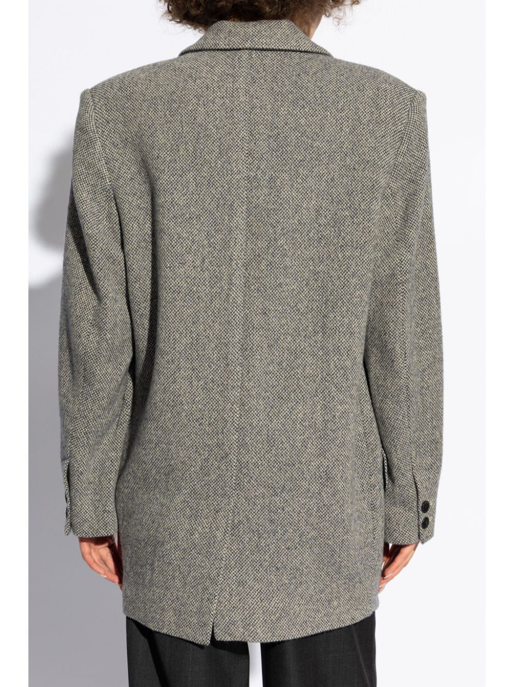 ISABEL MARANT ETOILE Embroidered Wool Blend Cikaito Blazer