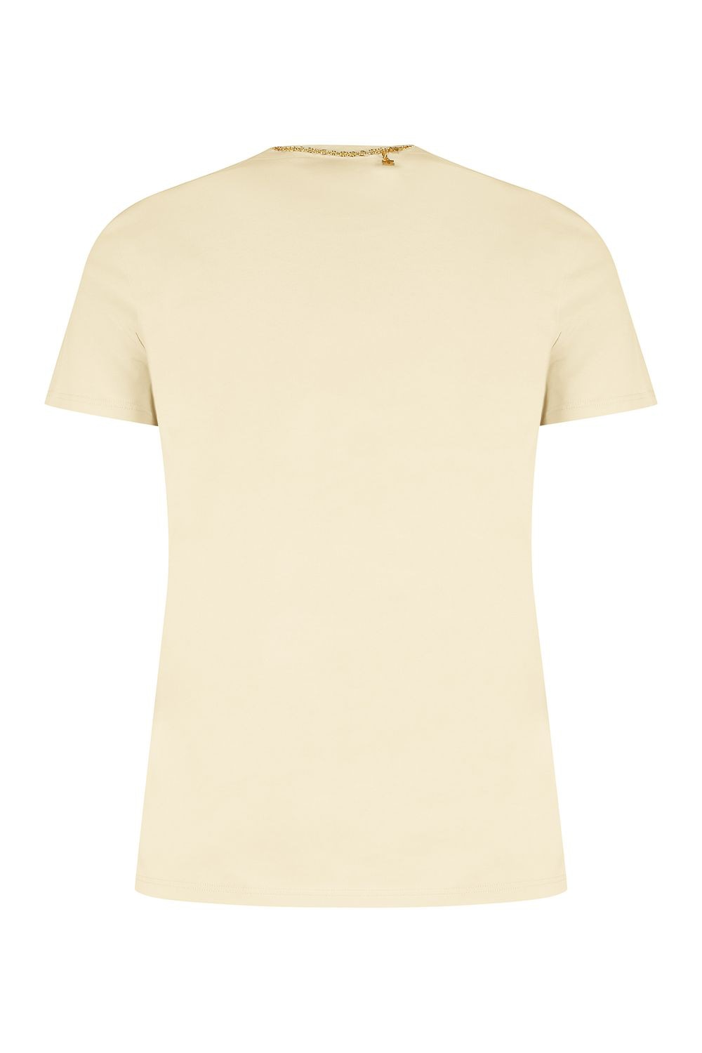 ELISABETTA FRANCHI Mini Chain Detail T-Shirt for Women