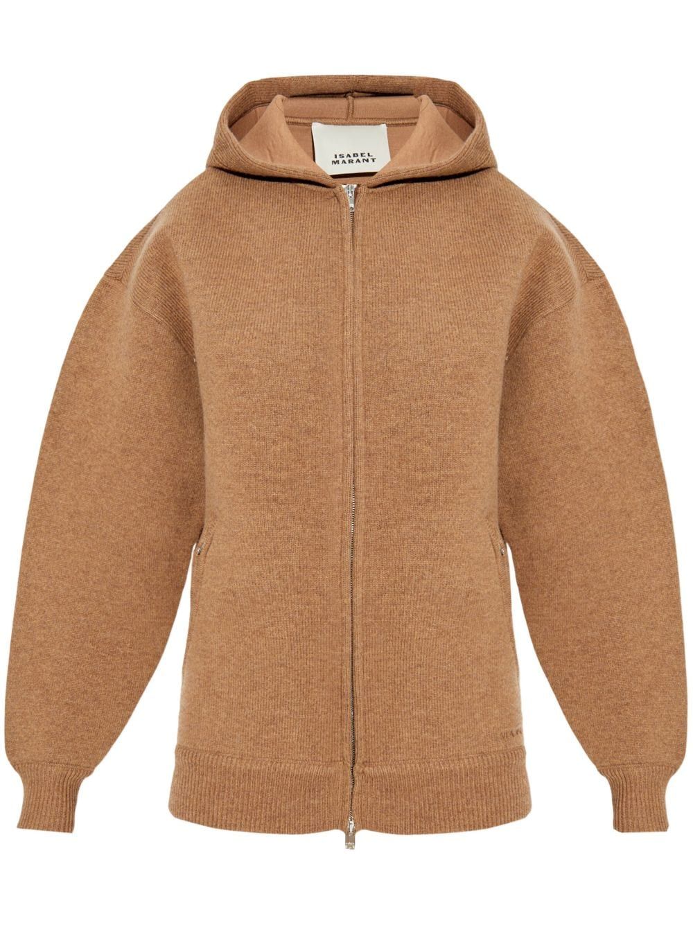 ISABEL MARANT Lanny Oversized Wool Blend Outerwear