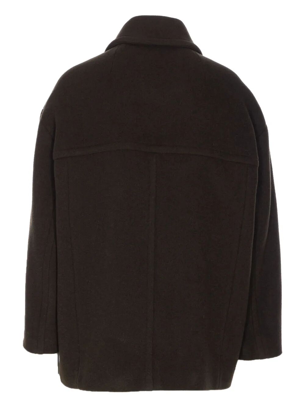 ISABEL MARANT Double Breasted Wool Blend Peacoat for Women - FW25