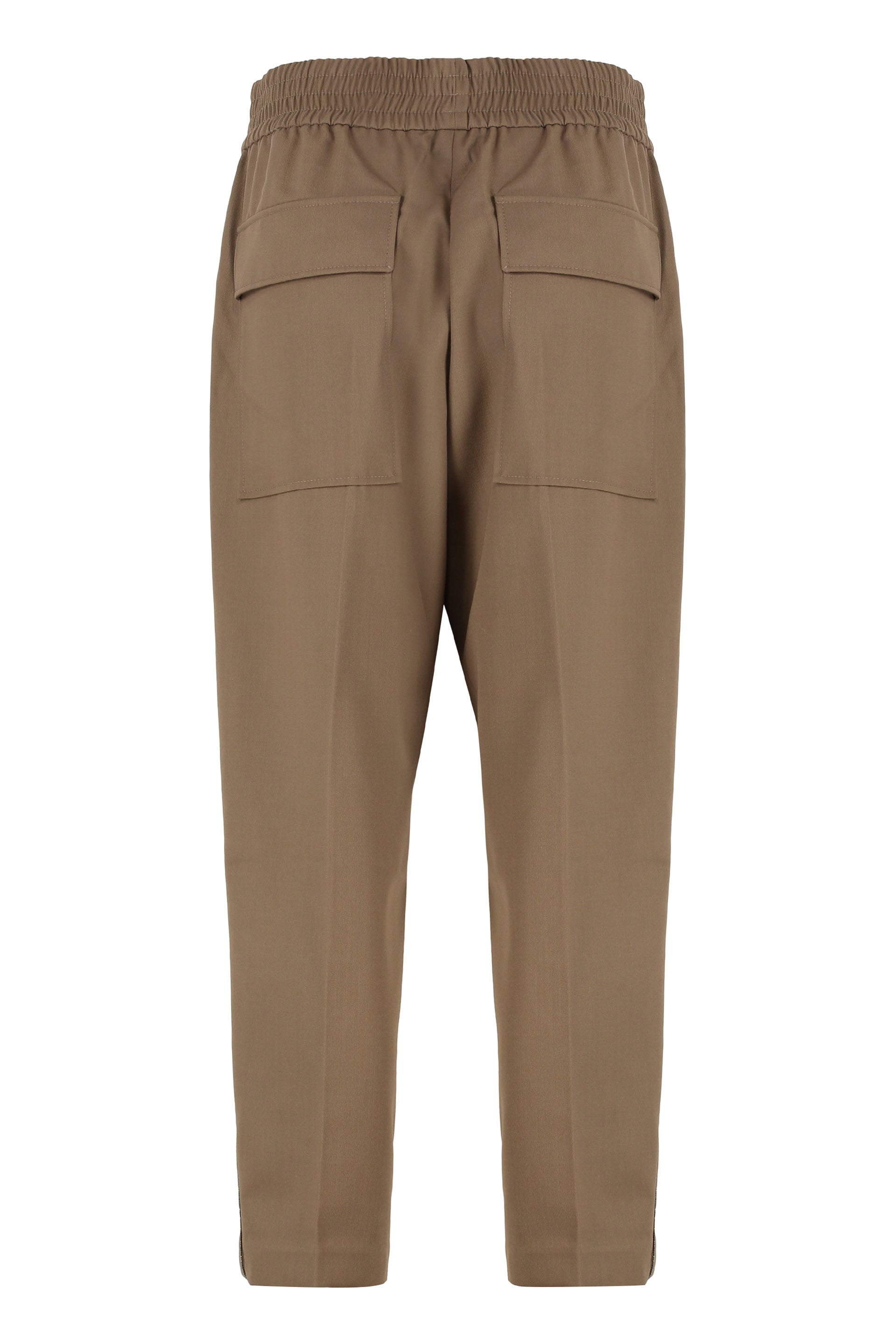 BRUNELLO CUCINELLI Wool Blend Trousers for Women
