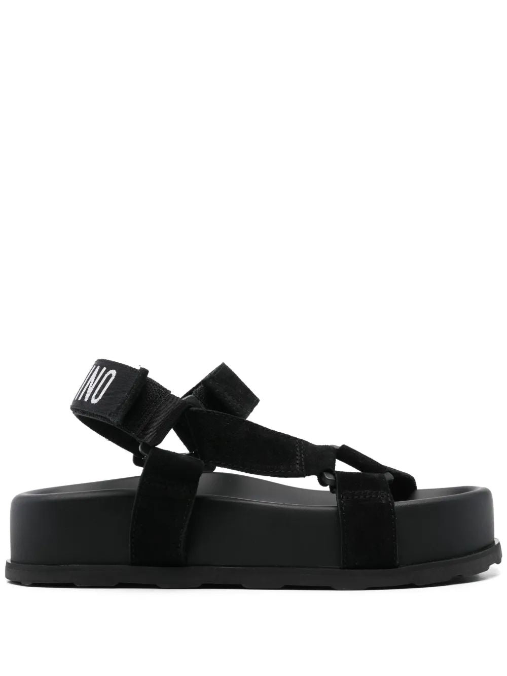 MOSCHINO COUTURE Logo-Print Sandals for Women