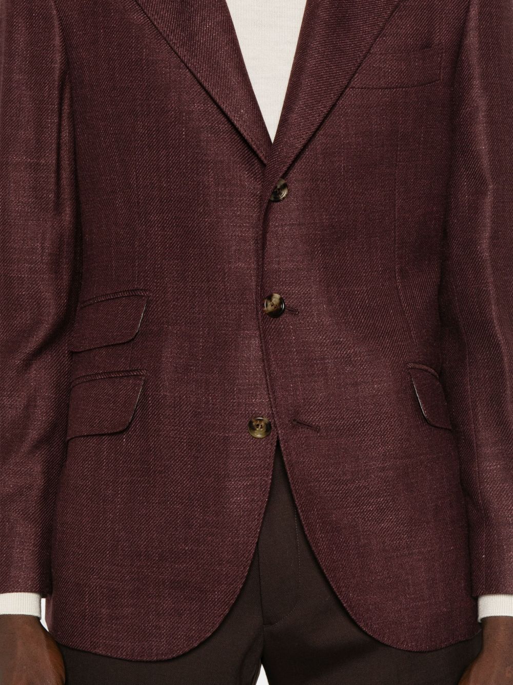 BRUNELLO CUCINELLI Men's Suit-Type Jacket - Sophisticated Flap Pockets