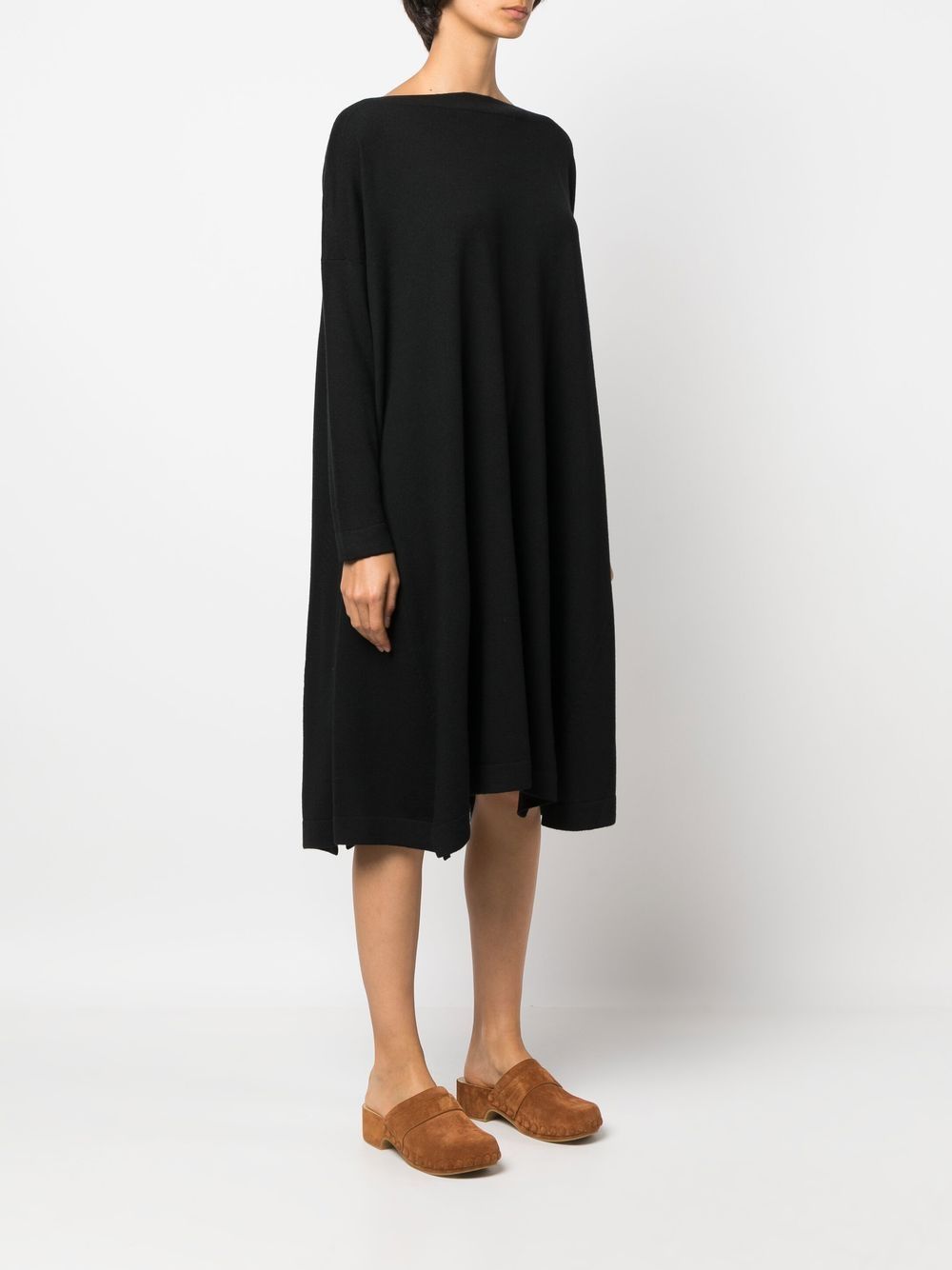 DANIELA GREGIS Oversized Wool Mini Dress