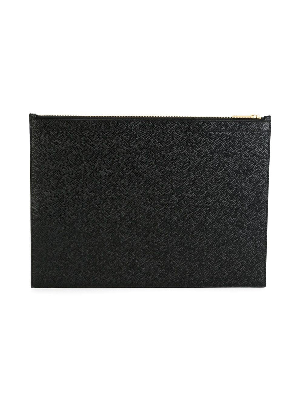 THOM BROWNE Leather Document Case