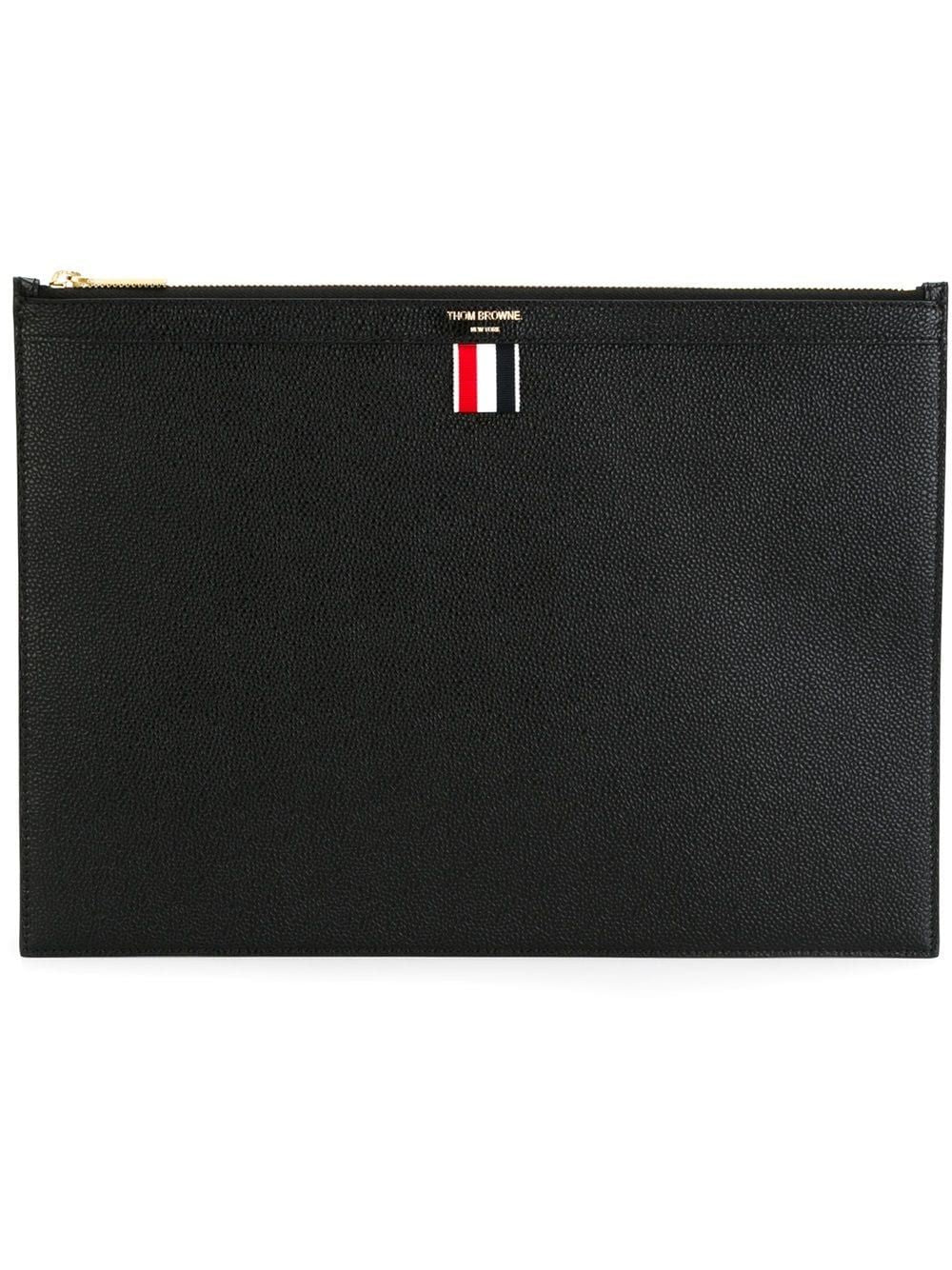 THOM BROWNE Leather Document Case