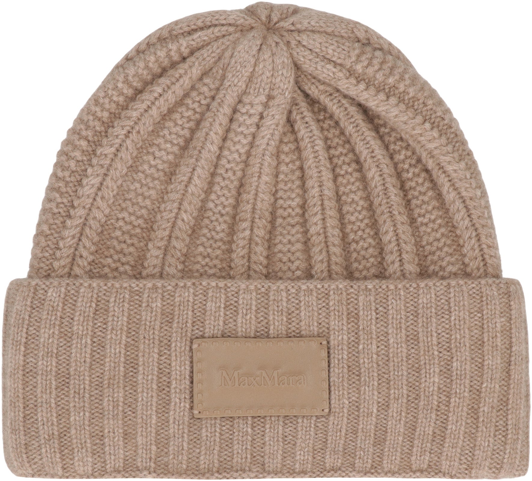 MAX MARA Elegant Ribbed Cashmere Beret for Women
