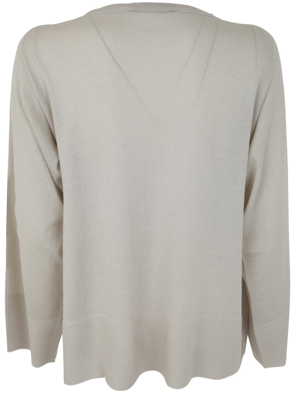 FABIANA FILIPPI Lurex Crew Neck Sweater for Women - Fall/Winter 2023