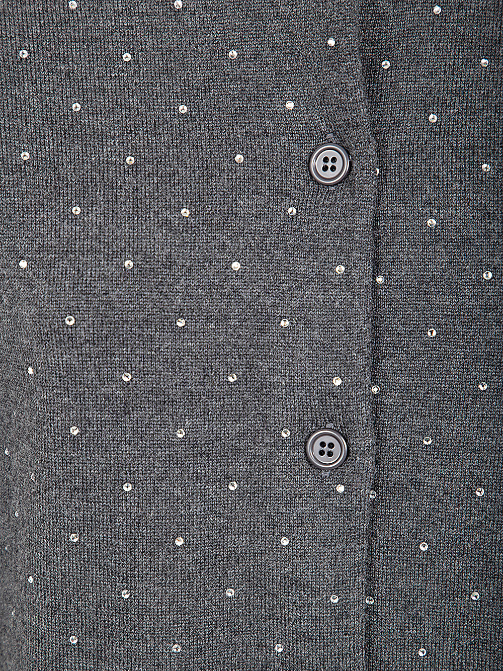 FABIANA FILIPPI Embroidered Crew Neck Cardigan