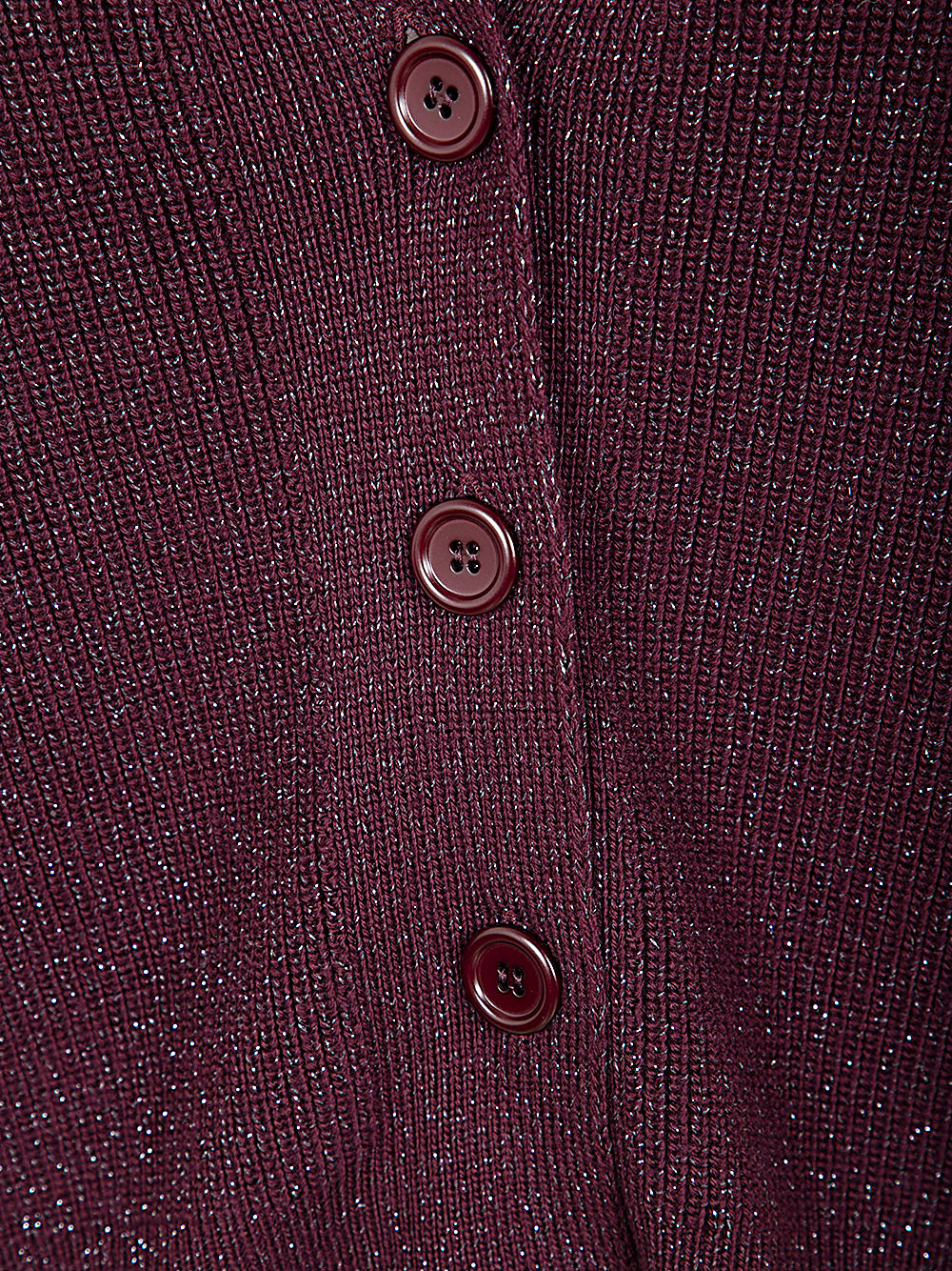 FABIANA FILIPPI Lurex Long Sleeve Cardigan - Women - FW24