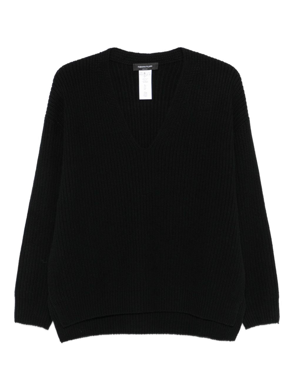 FABIANA FILIPPI Wool V-Necked Jumper for Women