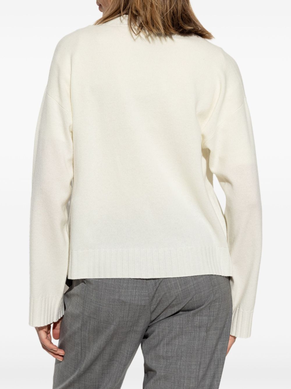 FABIANA FILIPPI Wool Blend V-Necked Sweater