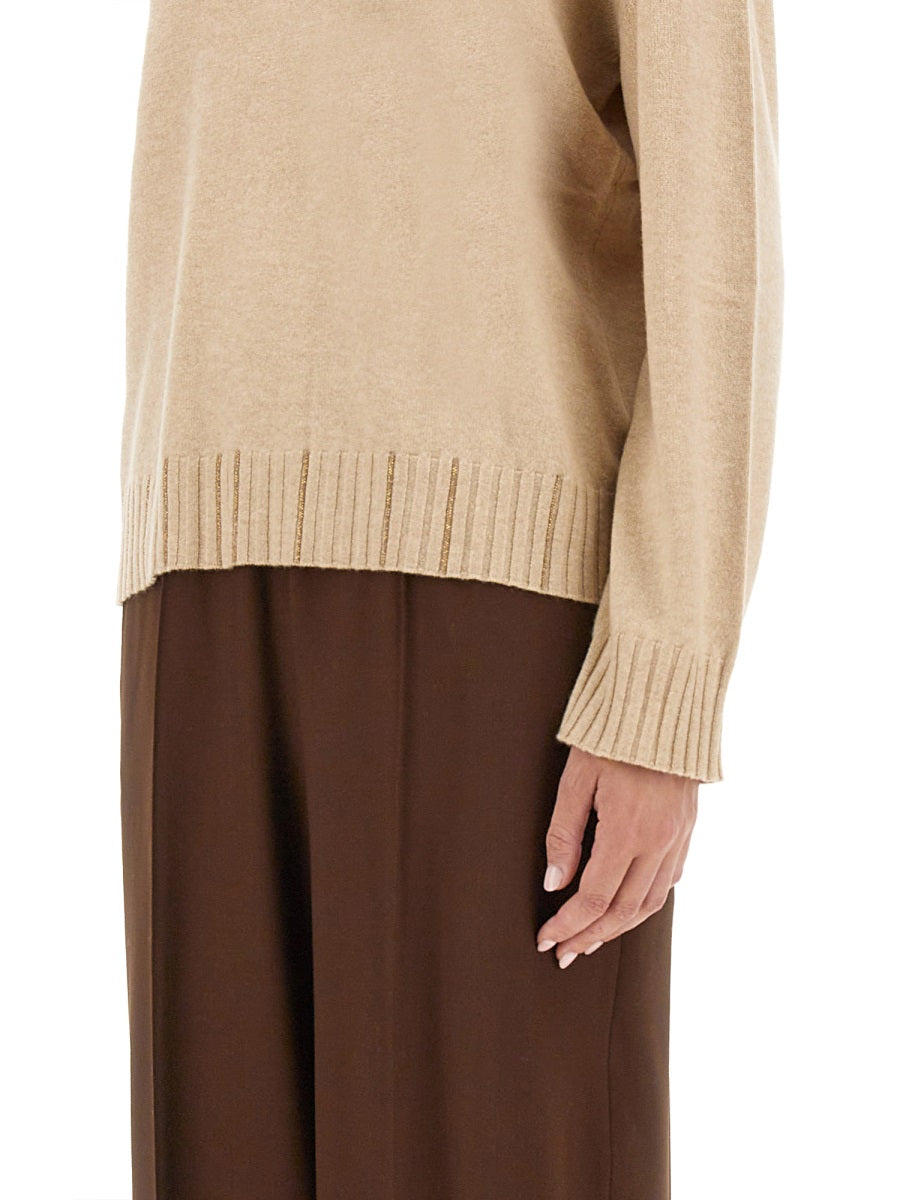 FABIANA FILIPPI Oversized Crew-Neck Jumper
