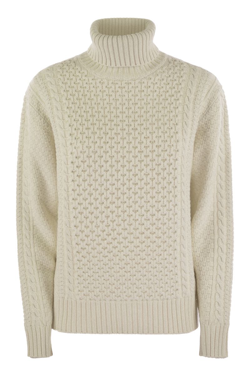 FABIANA FILIPPI Turtleneck Sweater with Exquisite Craftsmanship