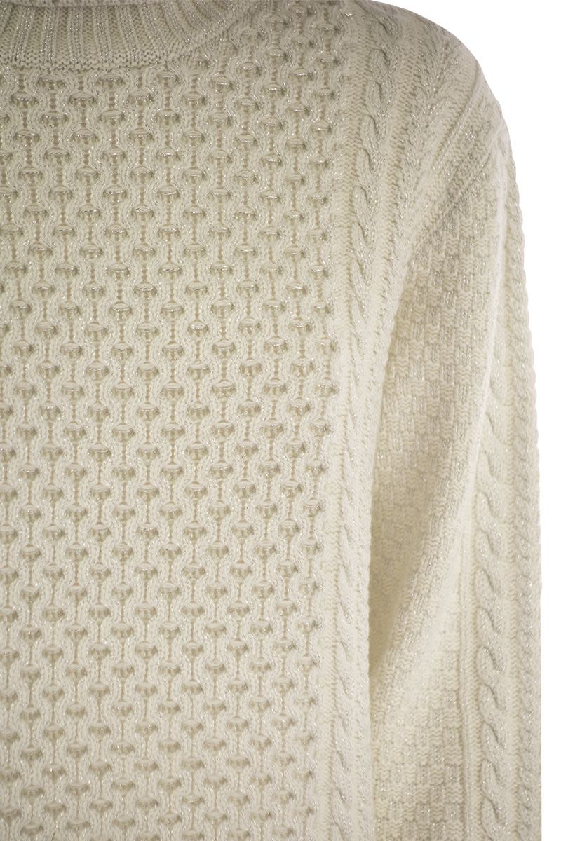 FABIANA FILIPPI Turtleneck Sweater with Exquisite Craftsmanship