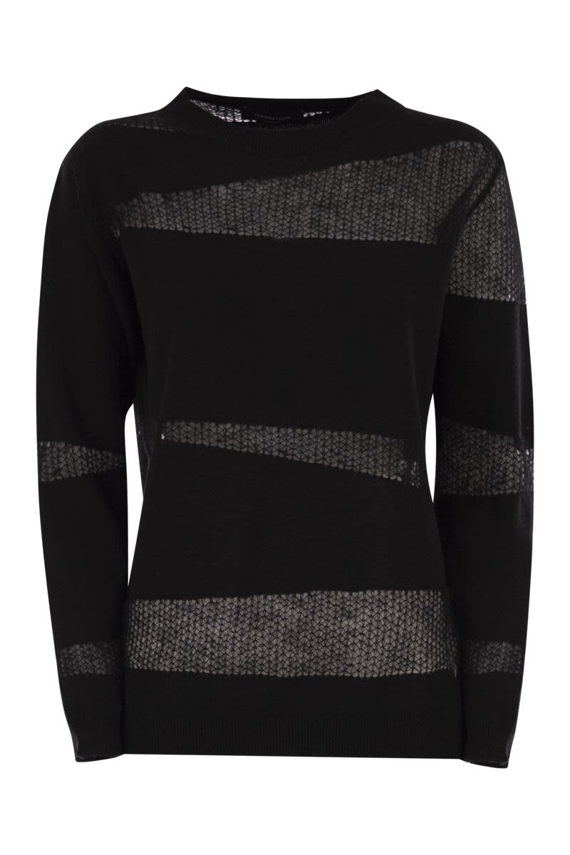 FABIANA FILIPPI Platinum Boat Neck Sweater