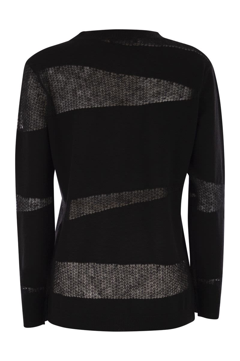 FABIANA FILIPPI Platinum Boat Neck Sweater