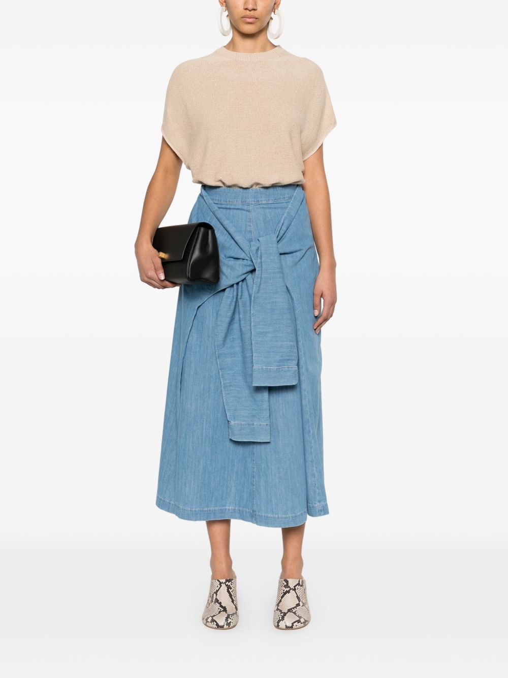 FABIANA FILIPPI Soft Touch T-Shirt - SS25 Collection