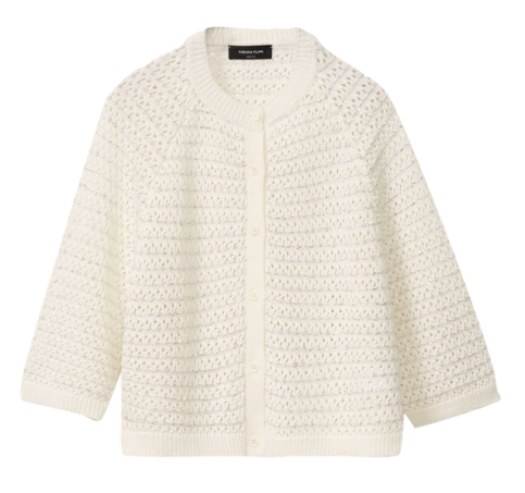 FABIANA FILIPPI Perforated Jacket for Women - SS25 Collection