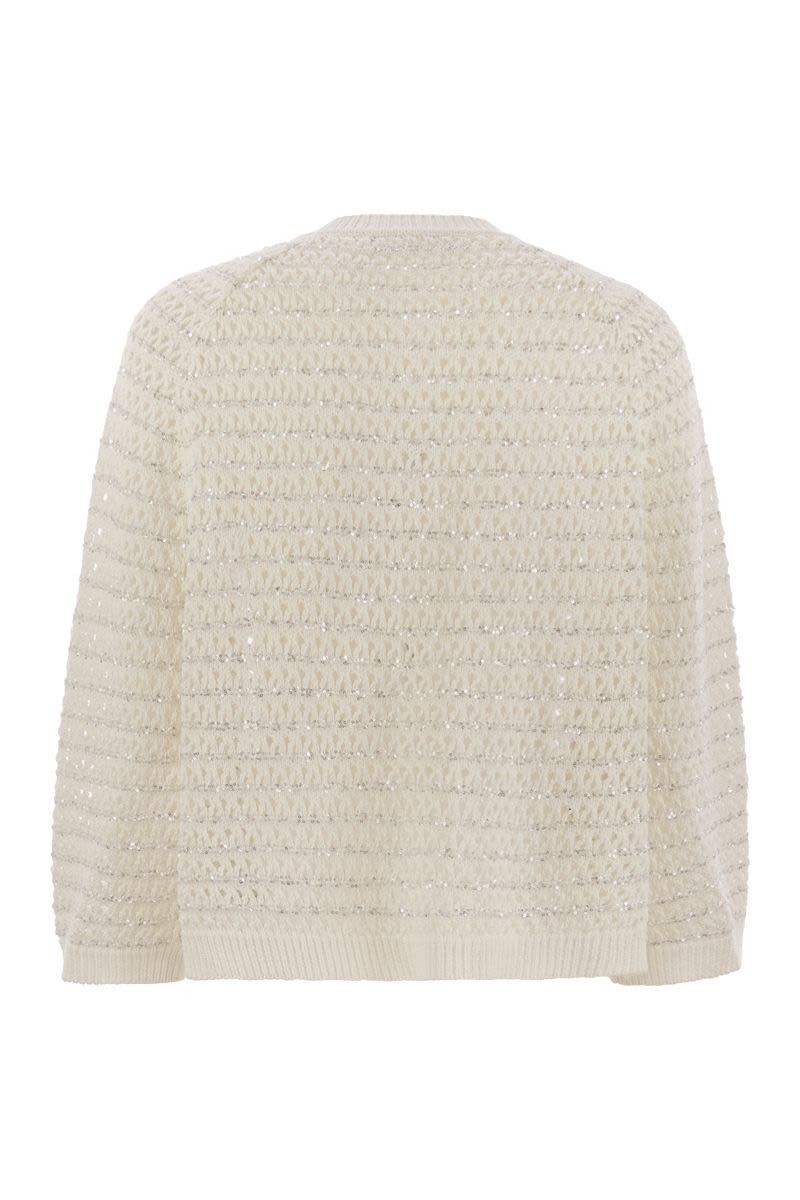 FABIANA FILIPPI Timeless Elegance Open Cape with Sequins