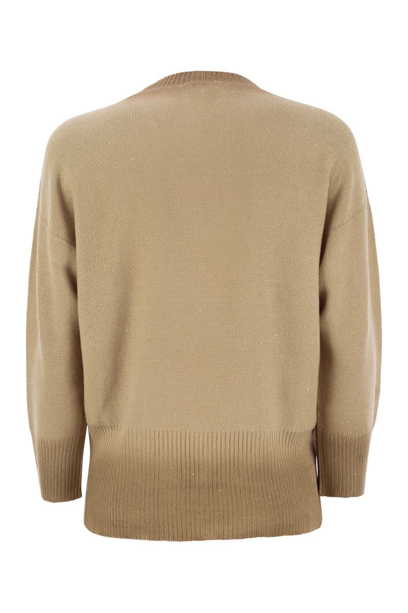 FABIANA FILIPPI Crew-Neck Sequined Sweater