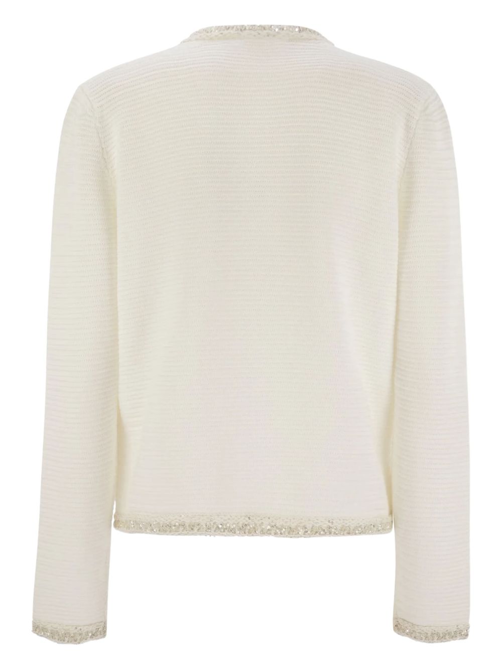 FABIANA FILIPPI Knit Sequin Cardigan
