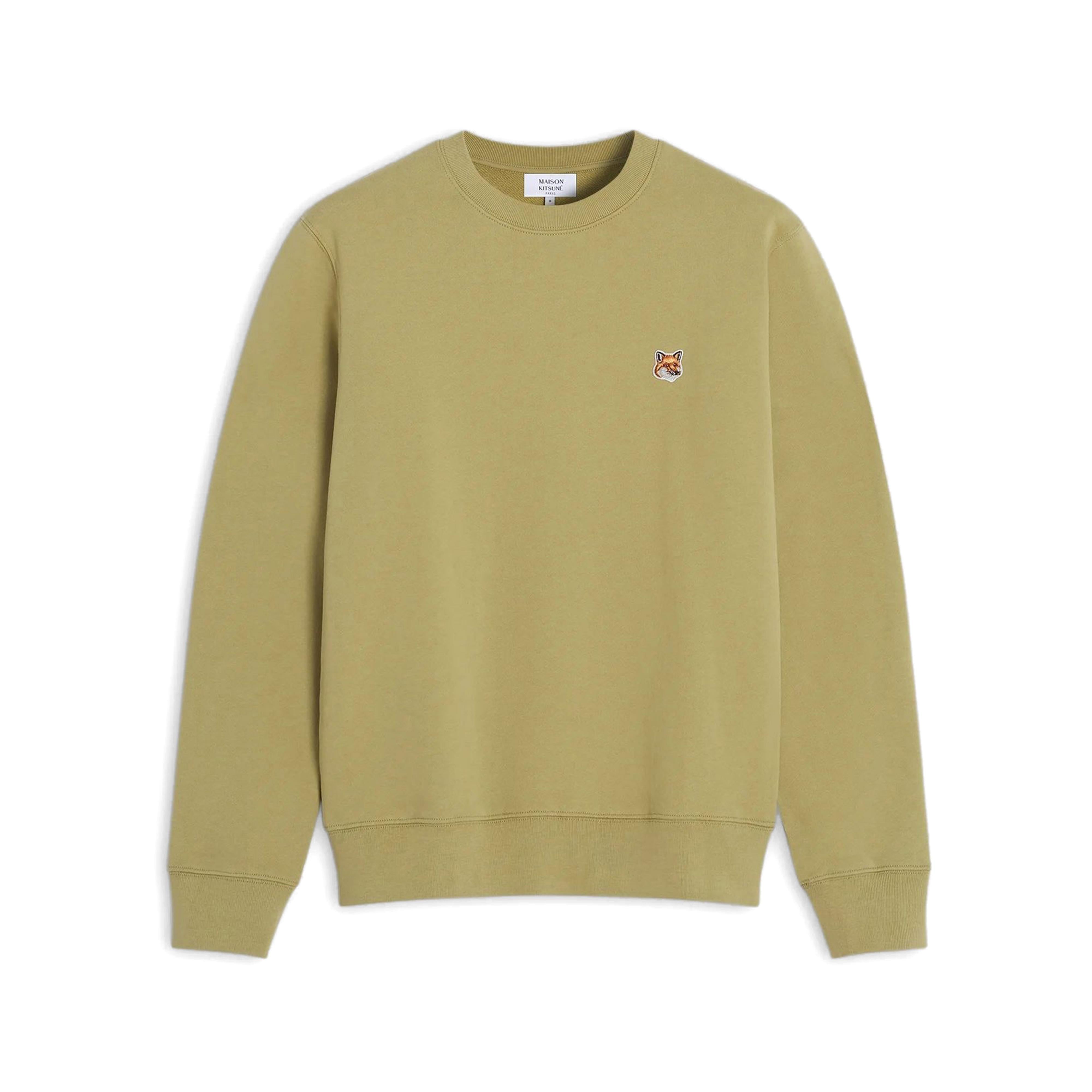 MAISON KITSUNE Fox Head Patch Regular Sweatshirt - Perfect for Spring/Summer 2025