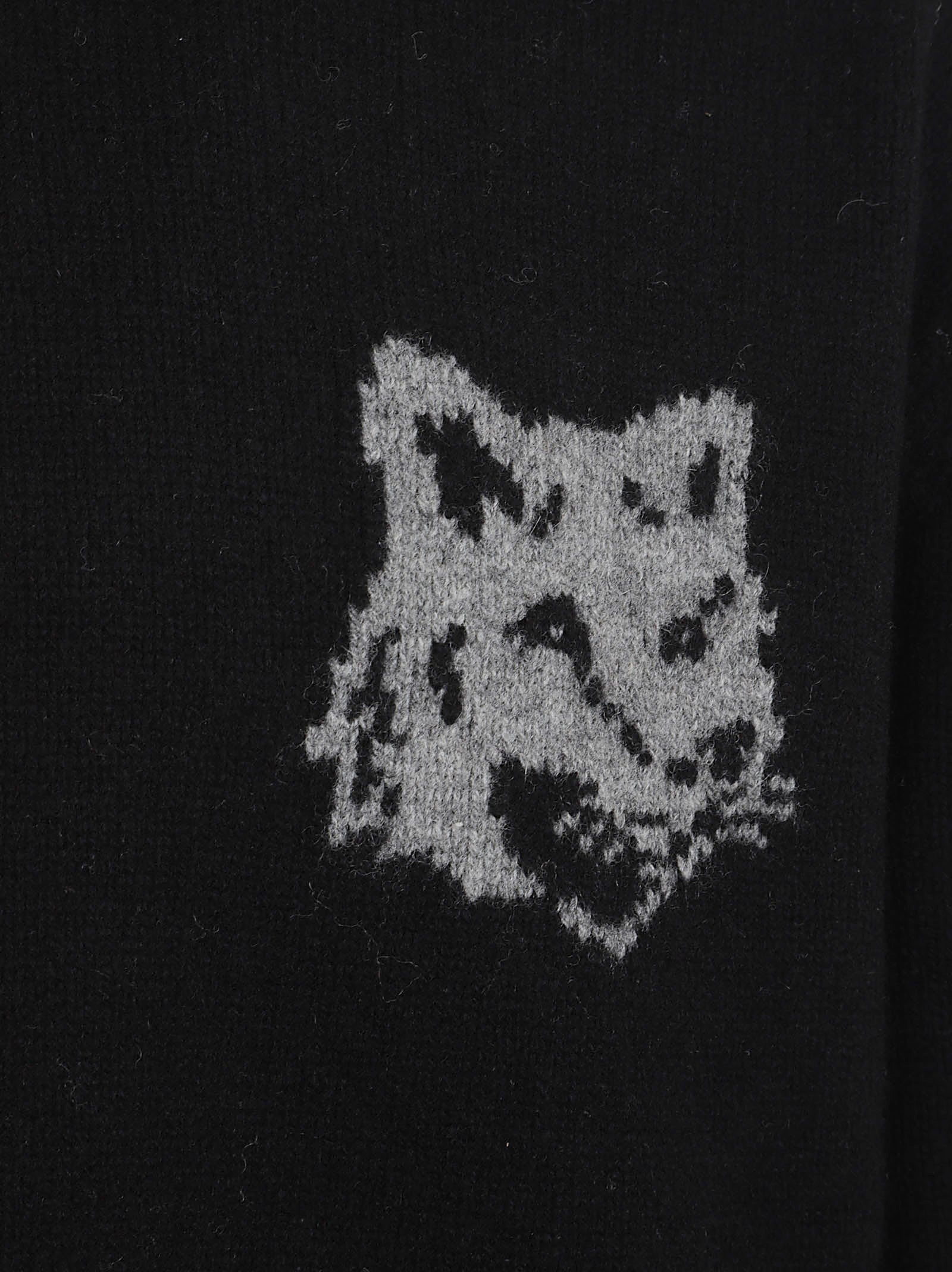 MAISON KITSUNE Luxurious Merinos Extrafine Wool Sweater for Men
