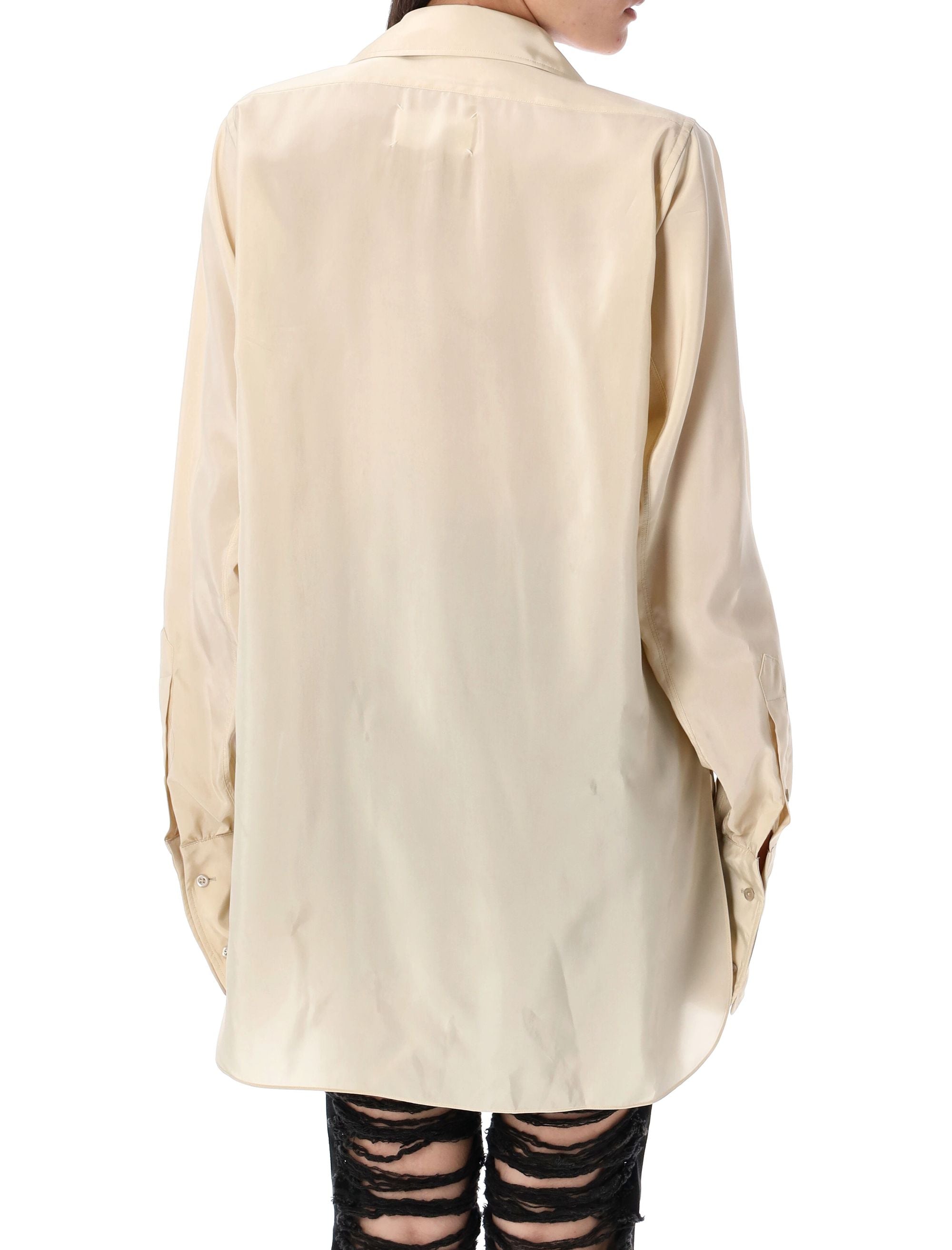 MAISON MARGIELA Dropped Hem Shirt - Size 40