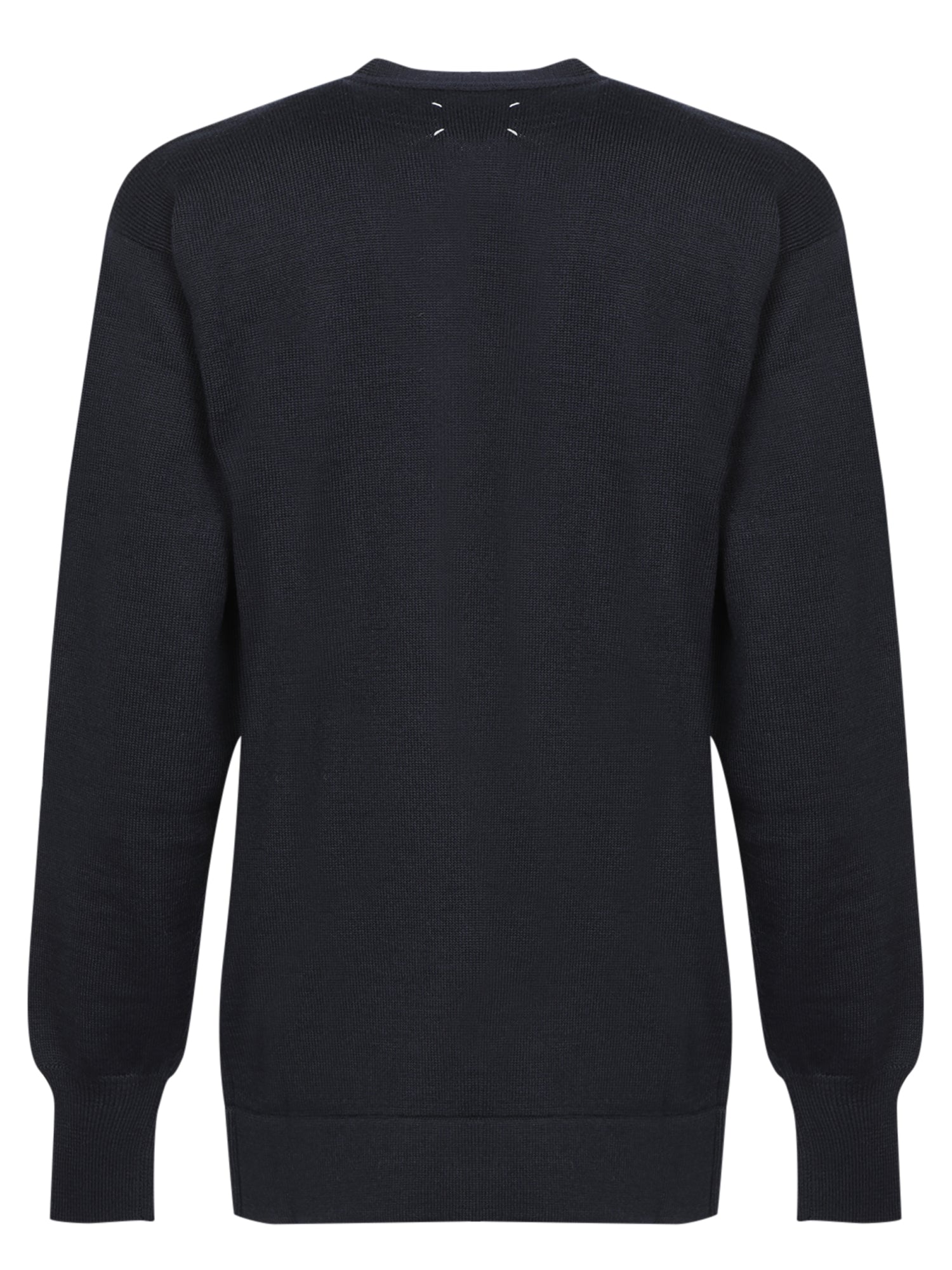 MAISON MARGIELA Minimalist V-Neck Cardigan for Men