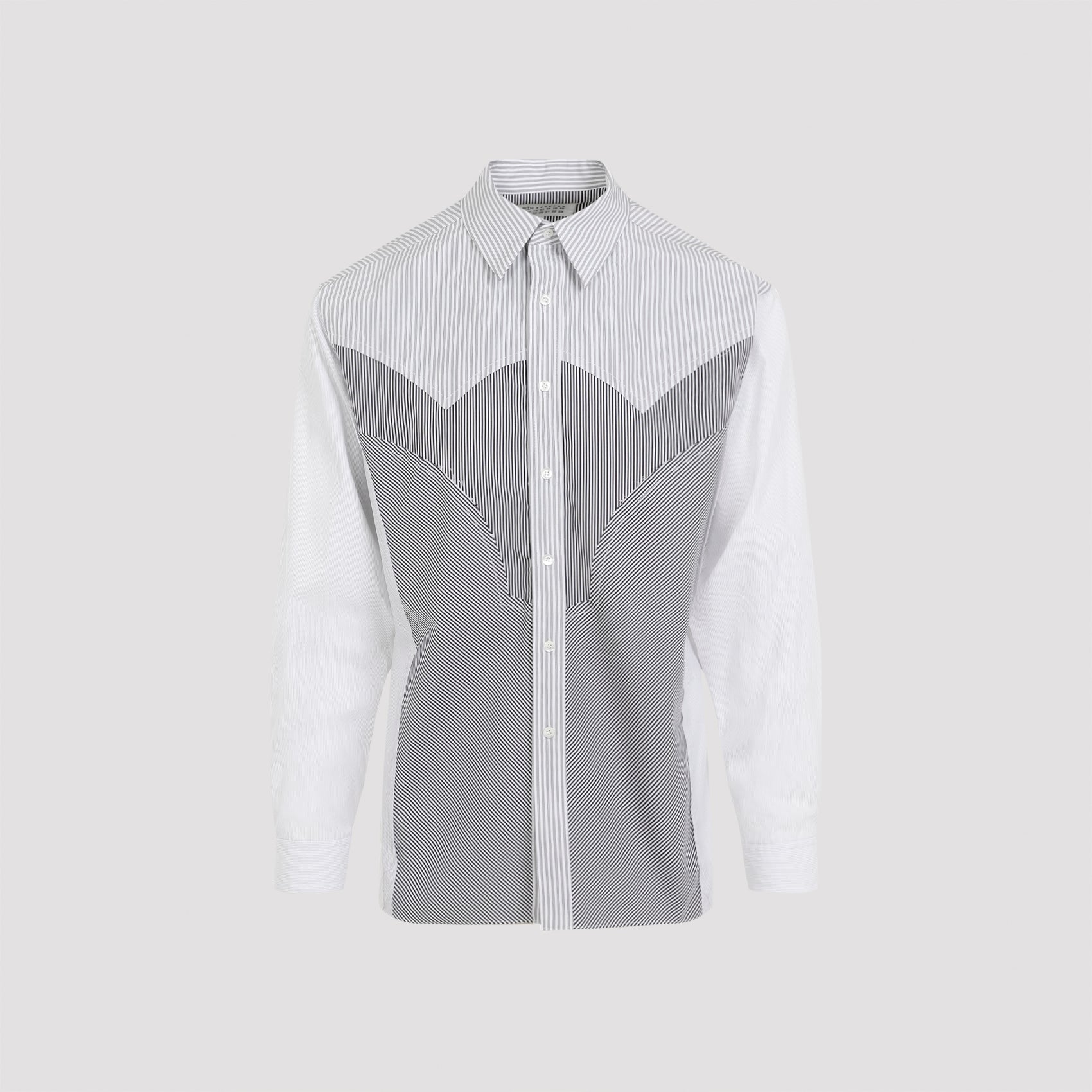 MAISON MARGIELA Sophisticated Men's Long Sleeve Shirt