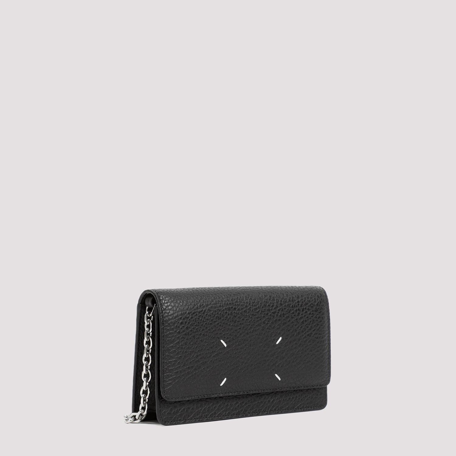 MAISON MARGIELA Sleek Mini Leather Chain Wallet