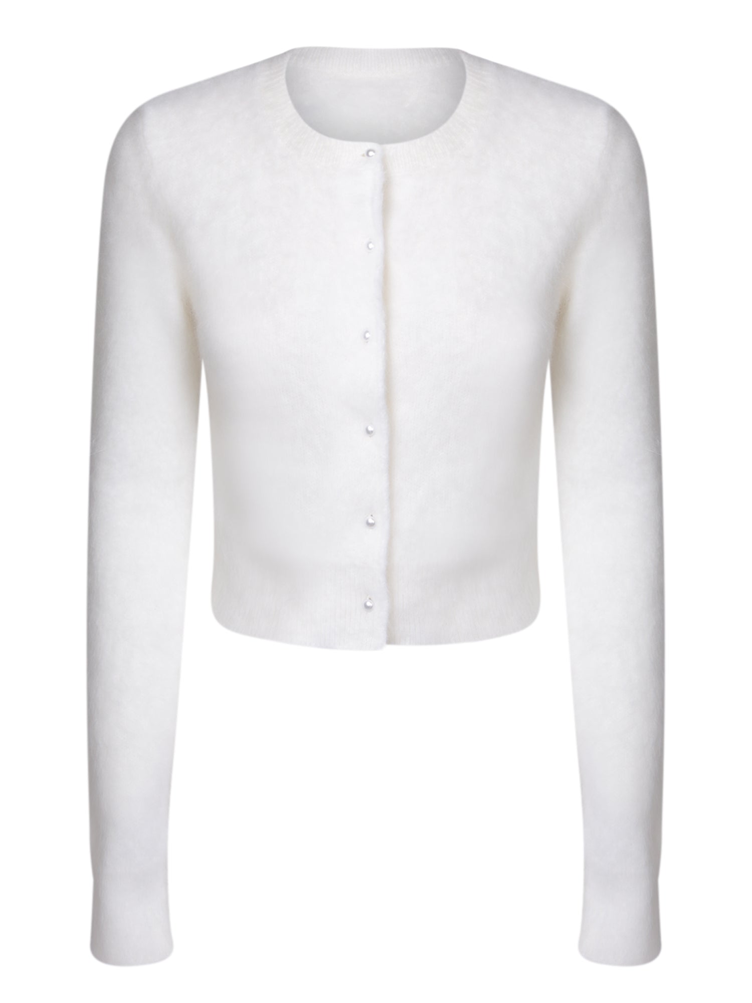 MAISON MARGIELA Chic Crop Cardigan for Women