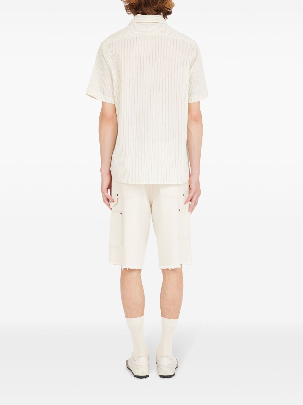 MAISON MARGIELA Sophisticated Fit Cotton-Silk Blend Shirt for Men