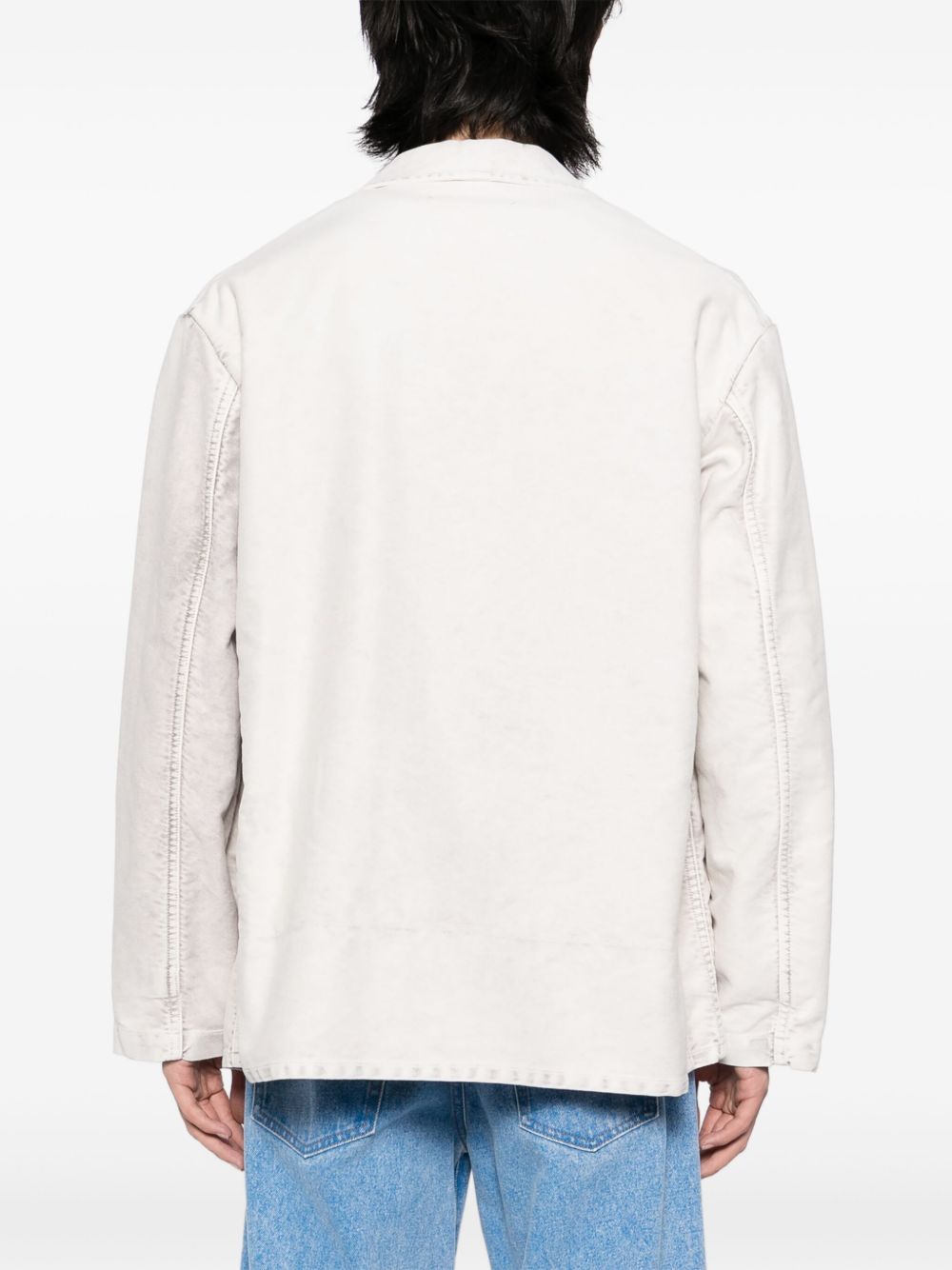 MAISON MARGIELA Oversized Cotton Denim Jacket - Size 48 IT