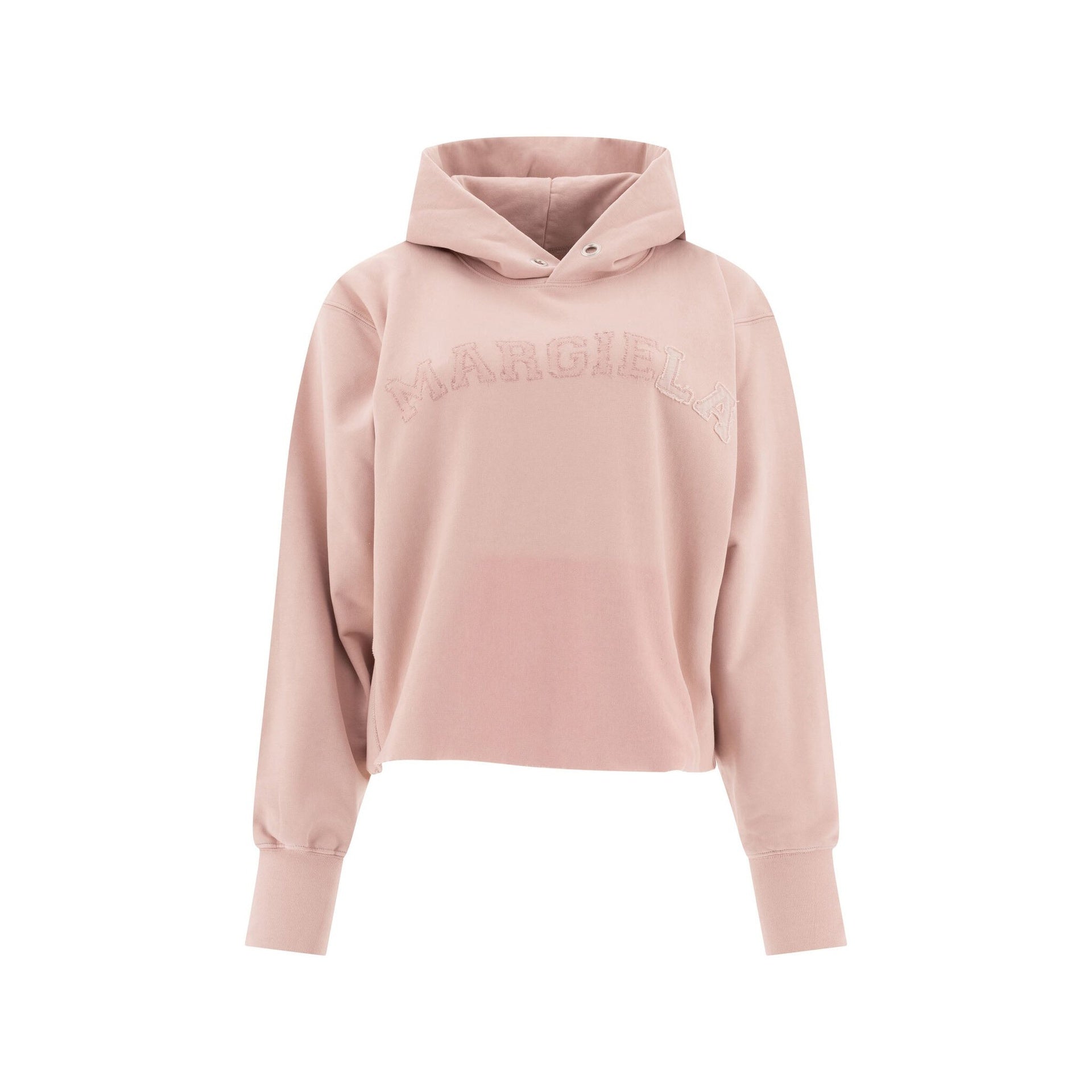 MAISON MARGIELA Logo Sweatshirt with Slouchy Hood - Women's