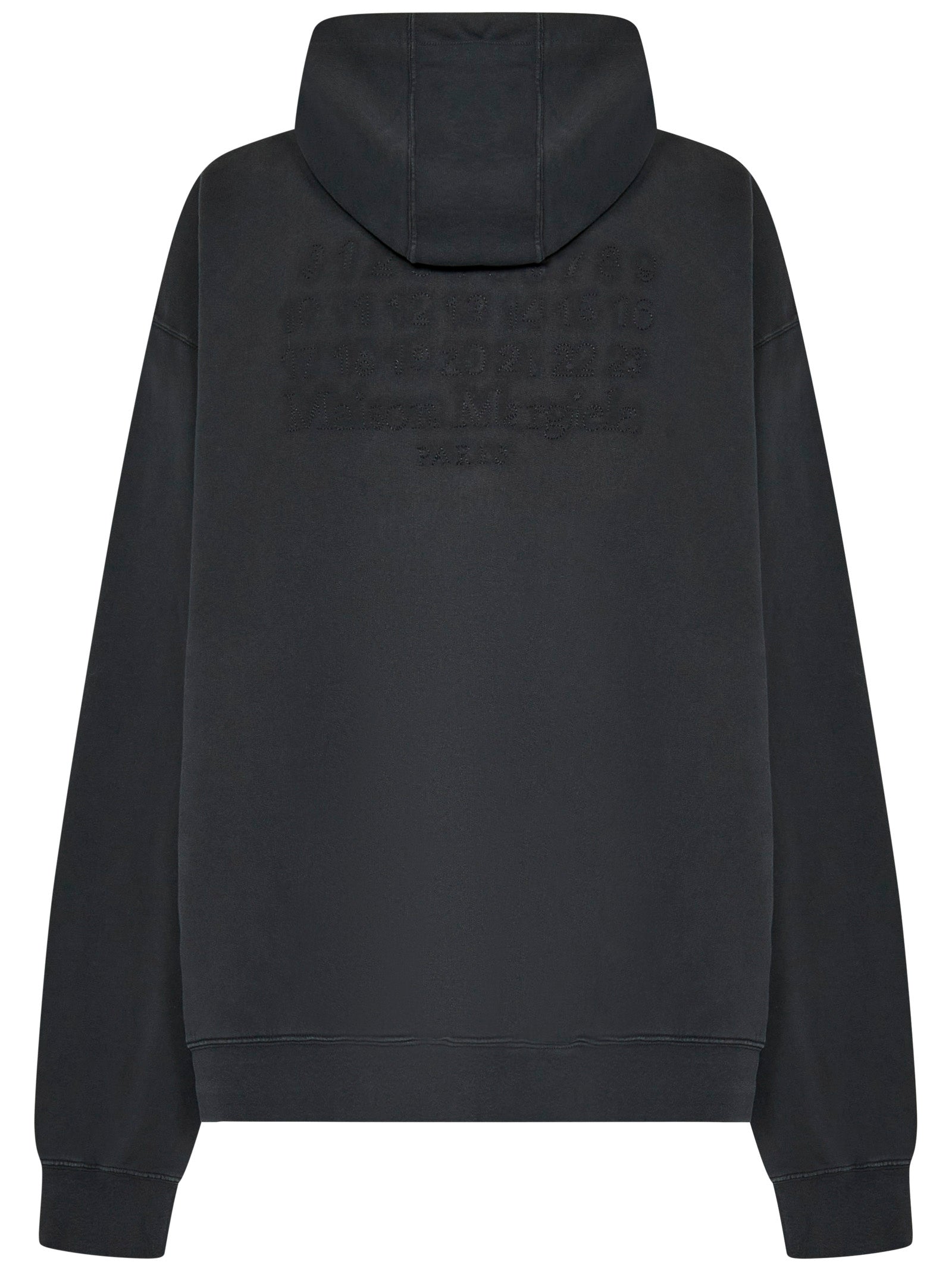 MAISON MARGIELA Oversized Zip-Up Hoodie - Size 48 IT