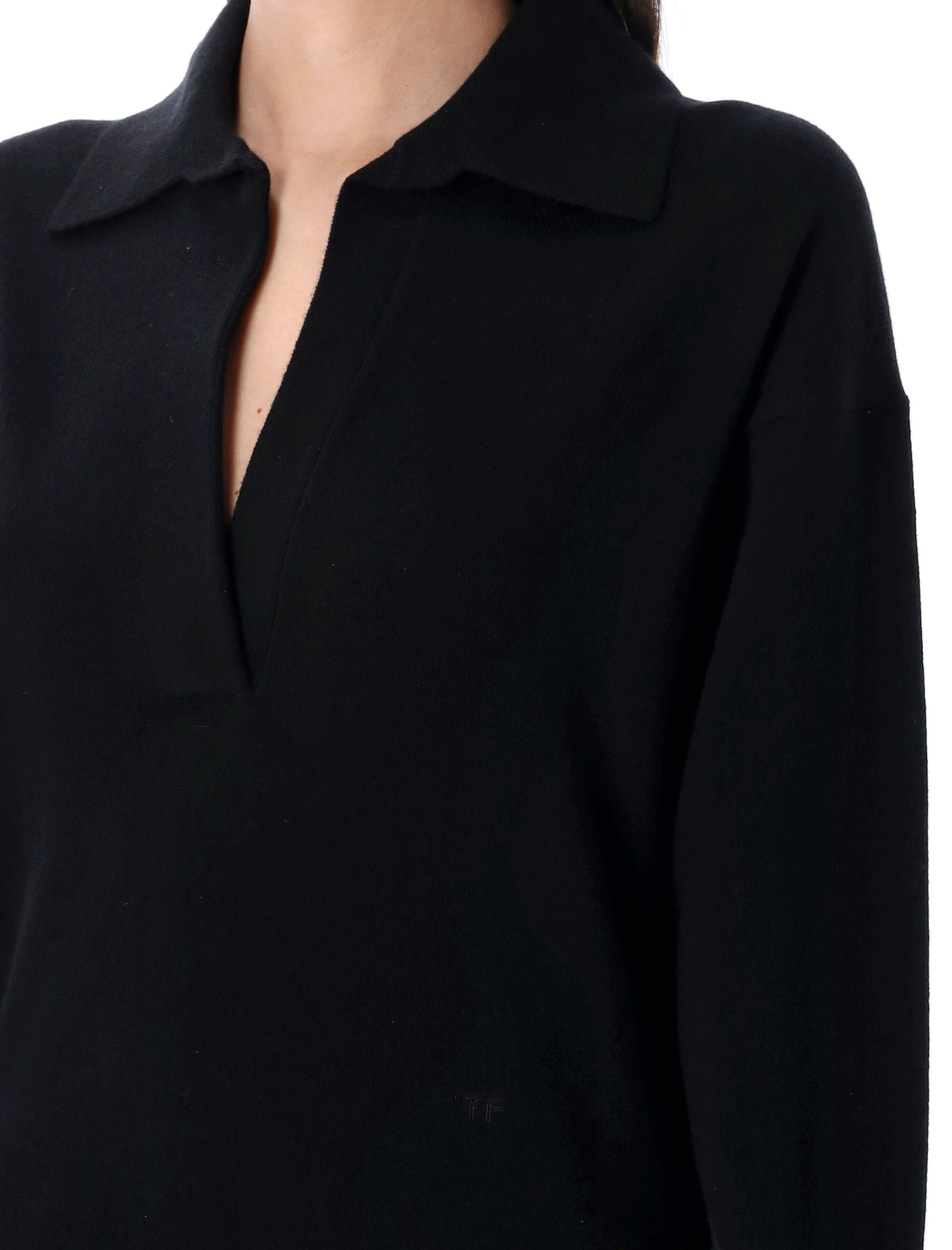 TOM FORD Cashmere Polo Sweater - Women's Small