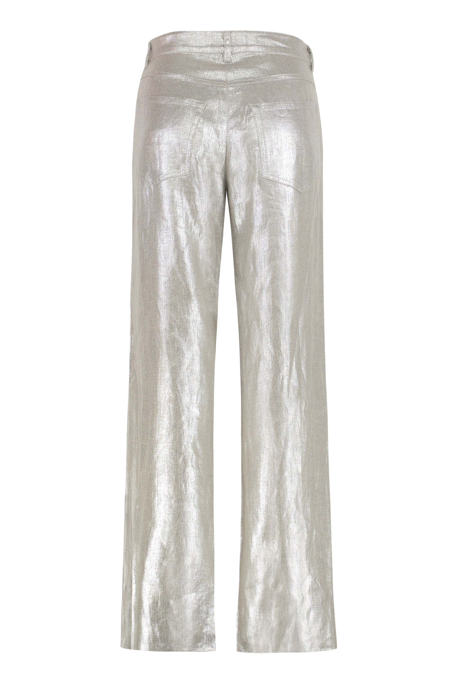 S MAX MARA Linen Trousers for Women - SS25 Collection