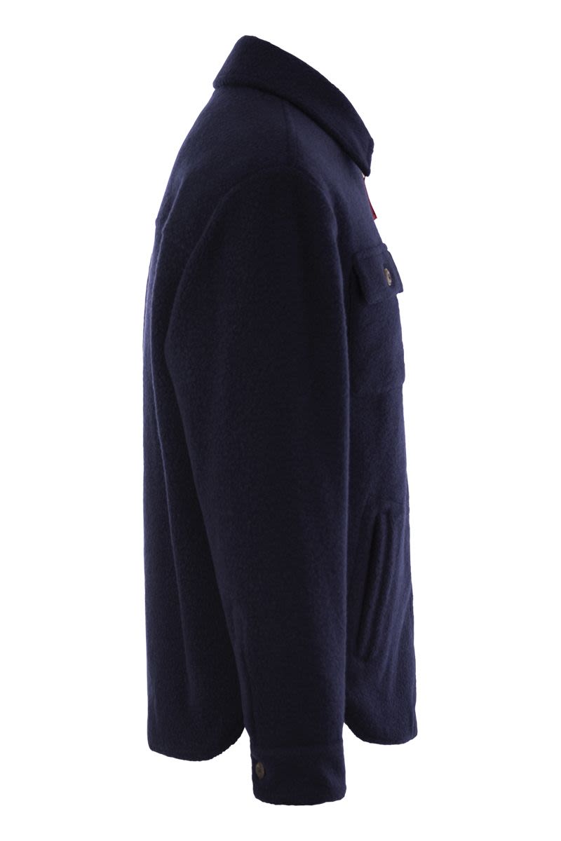 FAY Wool Trucker Jacket