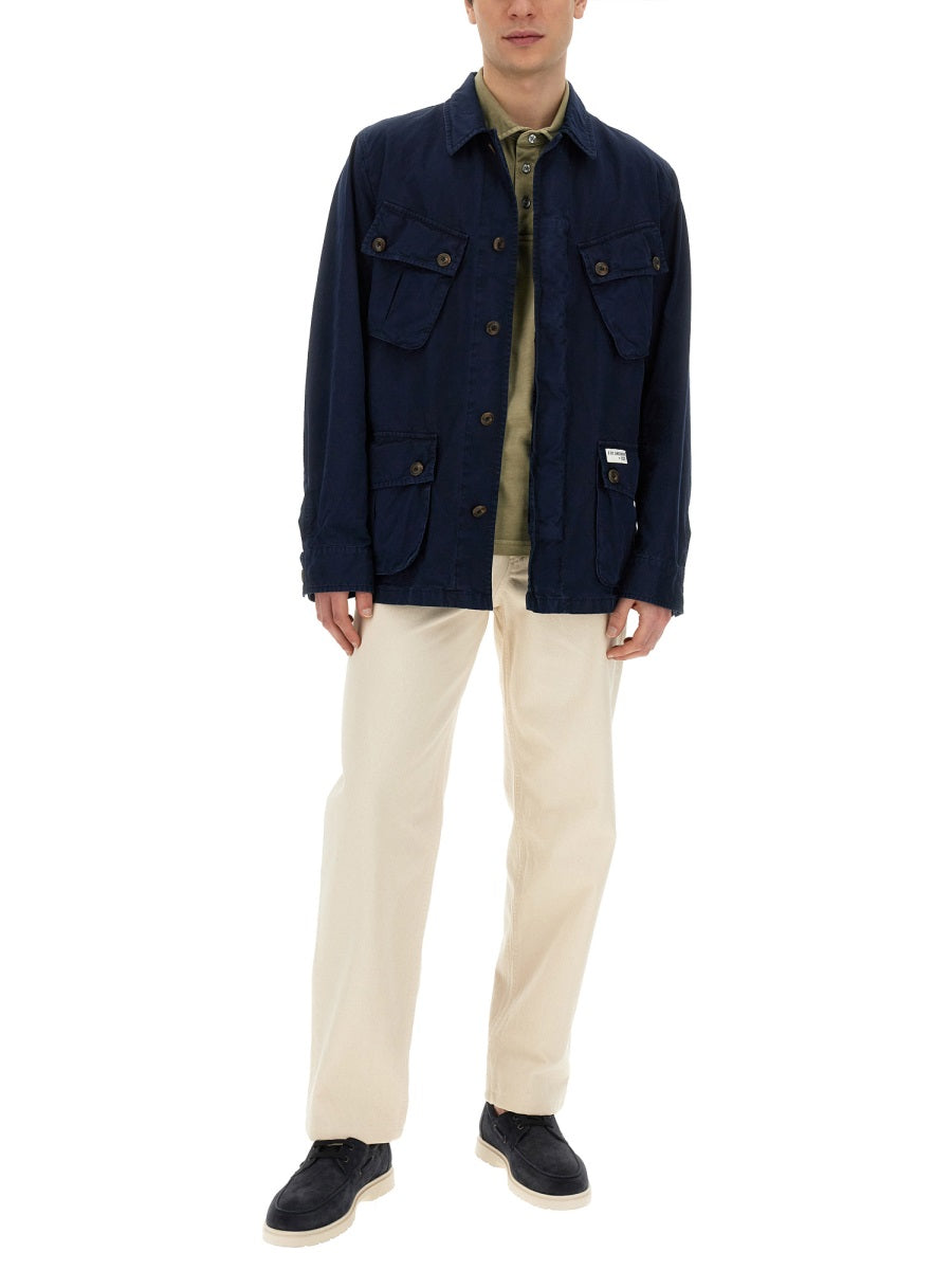 FAY Men's 100% Cotton Jacket - Size L
