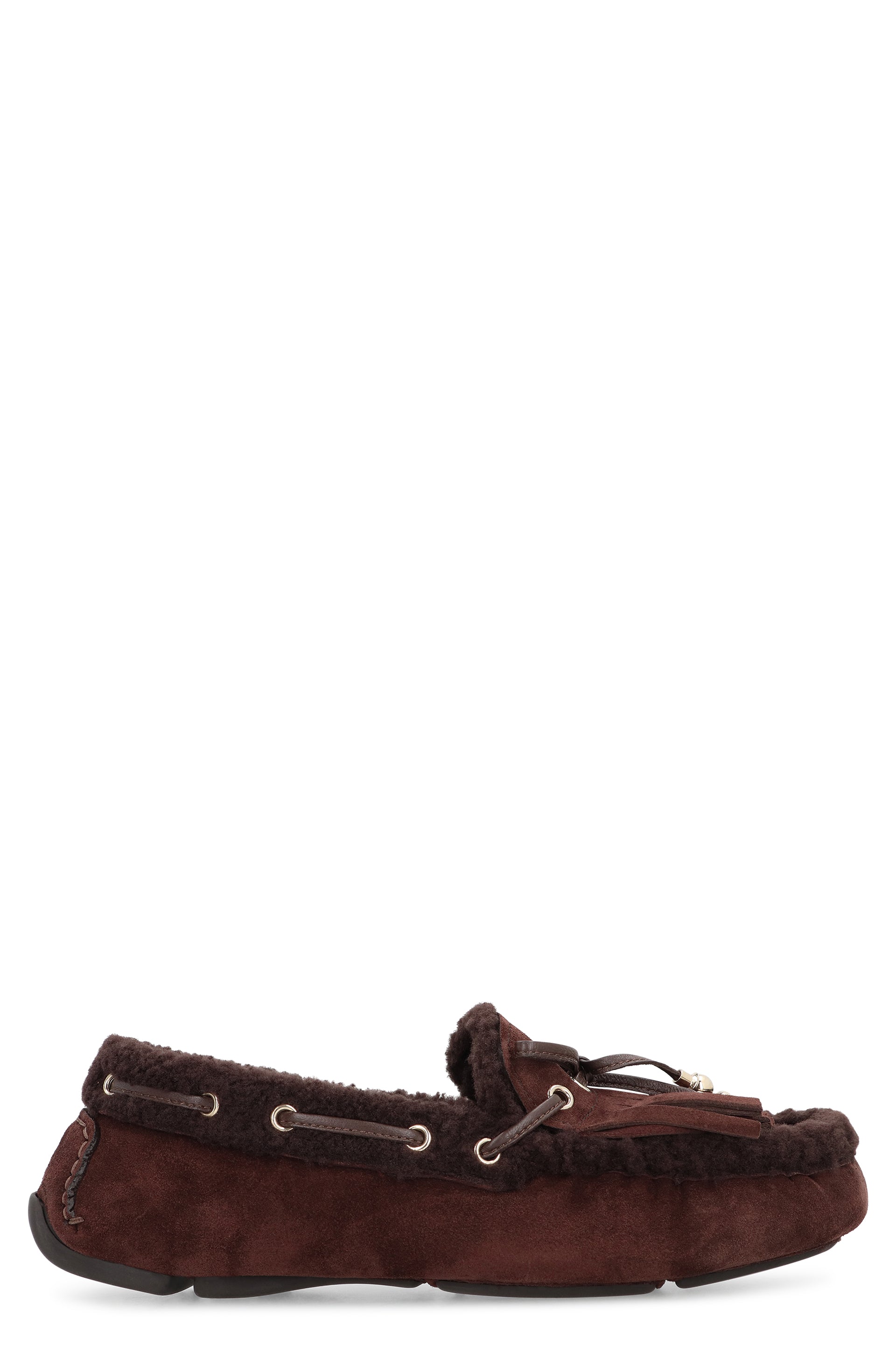 JIMMY CHOO Elegant Suede Leather Loafers for Women