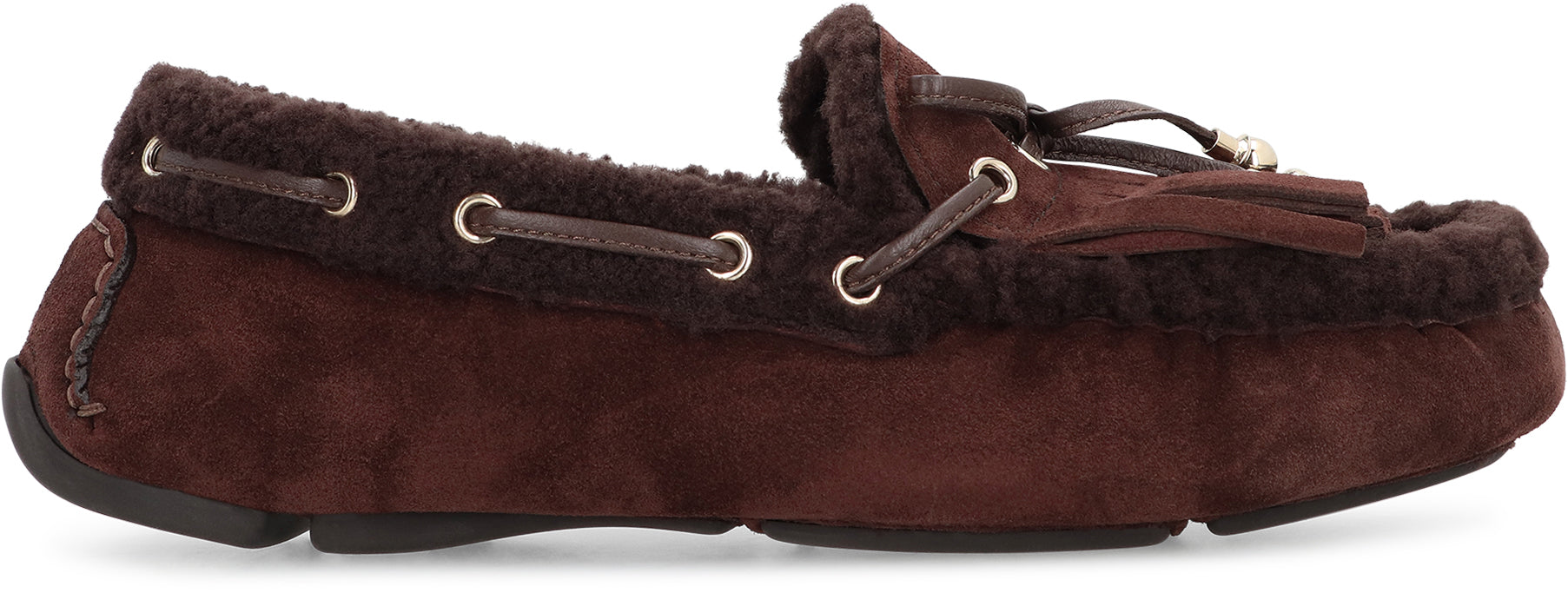 JIMMY CHOO Elegant Suede Leather Loafers for Women